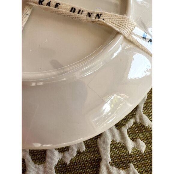 New HTF RARE Original Package Rae Dunn "BOO" Set 4 HALLOWEEN Plates 6" Melamine - Picture 4 of 8